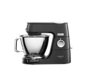 KENWOOD Küchenmaschine Titanium Chef Baker KVC85.004BK, 1200 W, 5 l Schüssel, mit integrierter EasyWeigh Waage, inkl. umfangreiches Zubehör, Autograph Collection. Gratiszubehör: Gl