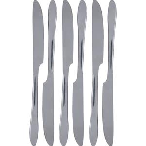 16x Dinermessen Tafelbestek Rvs 23,5 Cm essen