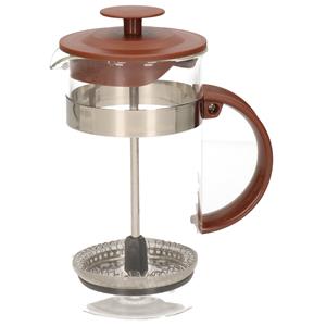 Items Cafetiere French Press Koffiezetter Bamboe 350 Ml - Cafetiere