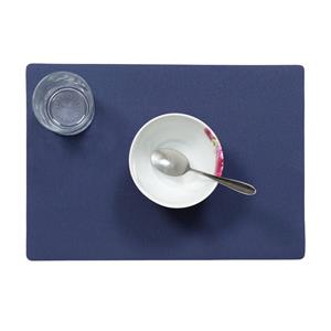 Wicotex placemats Uni Donker Blauw-placemat Easy To Clean 12stuks
