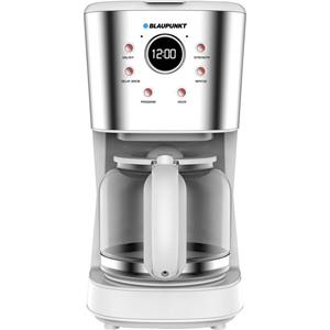 Blaupunkt CMD802WH Koffiezetapparaat Wit, Zilver Capaciteit koppen: 14 Glazen kan, Display, Warmhoudfunctie, Timerfunctie