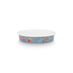 PIP STUDIO Flower Festival Flower Festival Backform rund blau 25,5 cm