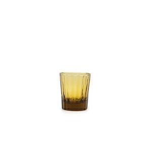 Brût Homeware Espresso Glass 7 CL, amber (set of 6)