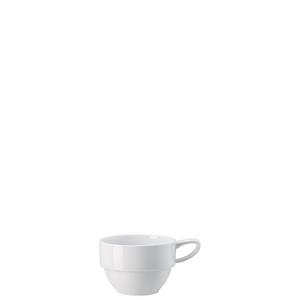 Rosenthal Tasse »Mesh Weiß Kaffee-Obertasse stapelbar«, Porzellan