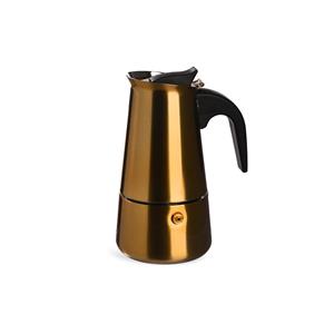 Depot Espressokocher Espressomaker für 4 Tassen Nala, aus Edelstahl, Polypropylen, B 11 Zentimeter, H 20 Zentimeter