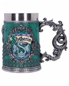 Horror-Shop Geschirr-Set »Harry Potter Slytherin Bierkrug für Sammler«, Polyresin / Edelstahl