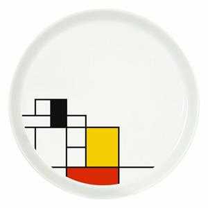 Könitz Teller »Hommage to Mondrian, 20 cm«