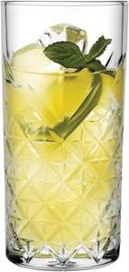 Pasabahce Longdrinkglas »Timeless Trinkgläser Set, Glas transparent, Set aus 4 Longdrinkgläsern, für ein 4 Pers. Gedeck, in edler Kristall Optik, geschliffen«