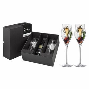 Eisch Champagnerglas »2er Set Cuvée Sky Sensis plus 260 ml«, Kristallglas