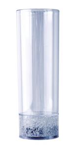 PRECORN Longdrinkglas »LED Longdrinkglas Longdrinkgläser Geburtstag Party Hochzeit Kunststoffglas LED beleuchtetes Trinkglas Partyglas 400 ml«, Kunststoff