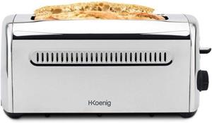 H.Koenig Toaster TOS32 Langschlitz-Toaster, 1500 W