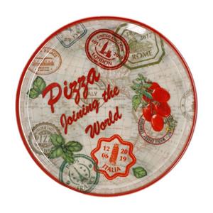 MamboCat Pizzateller »Pizzateller Charme Red - Rom rot - 31cm - 04019#ZCHAR«