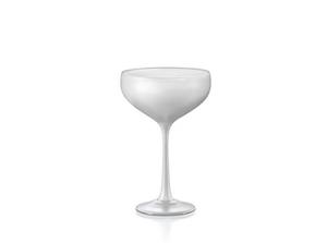 Crystalex Cocktailglas »Coupe Praline Coconut weiß«, Kristallglas, 180 ml, 4er Set