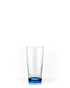 Crystalex Longdrinkglas »Jive (bau - schwarz) 400 ml 6er Set«, Kristallglas