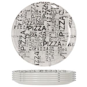 MamboCat Pizzateller »6er Set Pizzateller Napoli White 33cm - 04018#Z69«