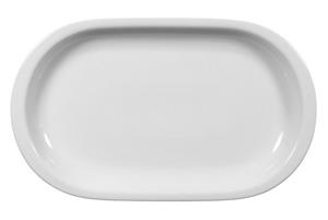 Seltmann Weiden Geschirr-Set »Platte oval 33 cm Compact weiss uni 00007 von«, Porzellan