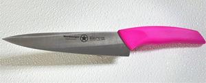 Sternsteiger Gemüsemesser »Ergo Kochmesser mit rosa Griff«