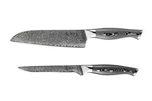 Muxel Ausbeinmesser »2-tlg Messer Set Damast V10 Edelstahl 62 Lagen«