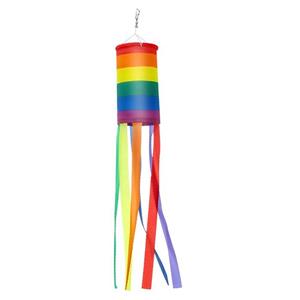 FeelGlad Grillpfanne »Rainbow Hair Dryer Flag Windsack Bunter Dekorationswindsack zum Aufhängen im Freien«