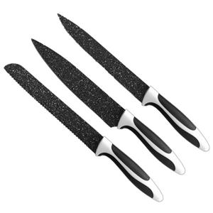HAC24 Messer-Set »Messerset Küchenmesser Brotmesser Universalmesser Kochmesser« (Set, 3-tlg), Edelstahl