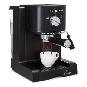 Klarstein Espressomaschine Passionata 20 Espressomaschine 20 bar 6 Tassen 1,25 Liter Milchschaum