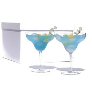 Blue Chilli Design Cocktailglas »Modern Design«, Kristallglas, Handgefertigt, Kristallglas, leicht und filigran