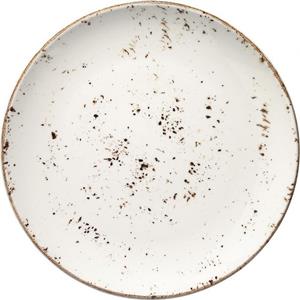 Bonna Speiseteller »Grain Plate«, Teller flach 17cm Porzellan creme-weiß 1 Stück