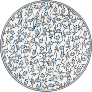 Greengate Kuchenteller » Teller ADDISON Weiß Blau 15 cm«