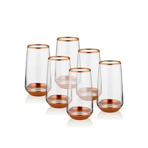 The Mia Longdrinkglas »Glam Wasserglas Longdrink 6-tgl.«
