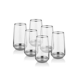 The Mia Longdrinkglas »Glam Wasserglas Longdrink 6-tgl.«