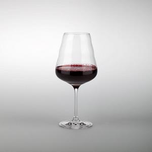 Natures-Design Rotweinglas »Calix mit Blume des Lebens 0.5l«, Bleifreies Glas