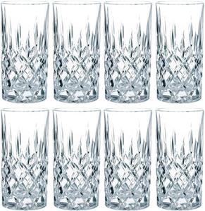 Nachtmann Longdrinkglas » Noblesse Longdrinkglas 8er Set«, Kristallglas