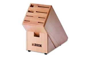 F. DICK Messerblock » Holzmesserblock ohne Messer Kochwerkzeuge mit sieben Fächern«