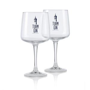 TURM GIN Weinglas »Copa Glas mit Logo - 720 ml - 2er-Set«
