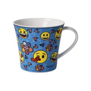 Goebel Coffee-/Tea Mug Emoji by BRITTO - Always Happy bunt