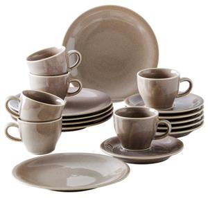 Kahla Geschirr-Set »Homestyle, 18 tlg« (18-tlg), Porzellan, Handglasiert, Made in Germany