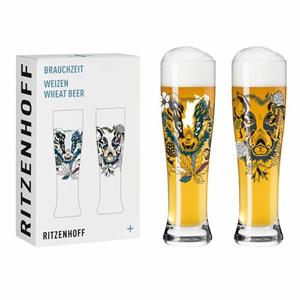 Ritzenhoff Bierglas »Brauchzeit Weizen 2er-Set 004«, Glas