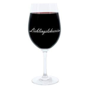 Leonardo Weinglas »Lieblingslehrerin«, Glas, lasergraviert
