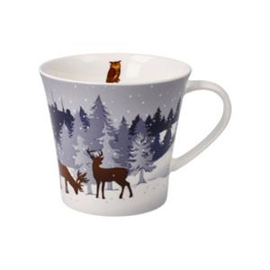 Goebel Coffee-/Tea Mug Winter Woods bunt