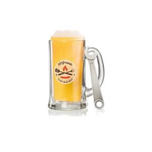 Ritzenhoff & Breker Bierglas »Bierfreunde Bierkrug und Öffner 500 ml 2er Set«, Glas