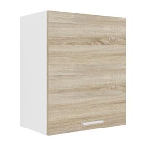 VCM Küchenschrank Breite 50 cm Holztür Hängeschrank Küche Küchenmöbel Esilo weiß-kombi