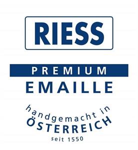 Riess Speiseteller » Teller Emaille flach Ø26cm Classic Weiss«