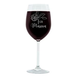 Leonardo Weinglas »Für Mama Bold«, Glas, lasergraviert
