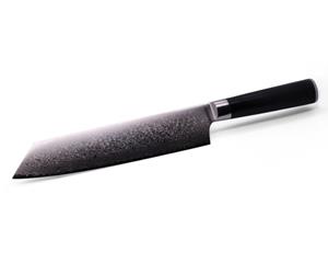 Franz Messer Damastmesser »Hybridmesser – 20,5cm«, Geschmiedet aus 67 Lagen echtem Damaszenerstahl (japanischer VG-10 Stahlkern)