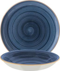 Bonna Suppenteller »Aura Dusk Plate«, Teller tief Supenteller 20cm 500ml Porzellan blau 1 Stück