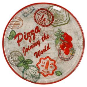 MamboCat Pizzateller »Pizzateller Charme Red - Rom rot - 33cm - 04018#ZCHAR«