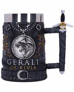 Horror-Shop Geschirr-Set »The Witcher Krug Geralt of Rivia als Trinkgefäß 15«
