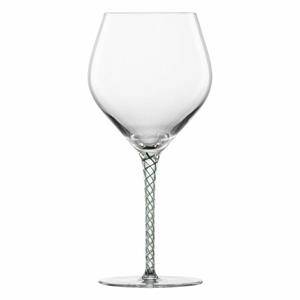 Zwiesel Glas Rotweinglas »Burgunder Spirit Tannengrün«, Glas, handgefertigt