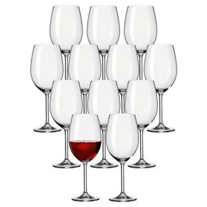 Leonardo Rotweinglas »DAILY Bordeauxglas 640 ml 12er Set«, Glas