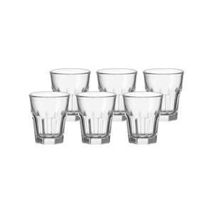 Leonardo Schnapsglas »Rock Schnapsgläser 50 ml 6er Set«, Glas